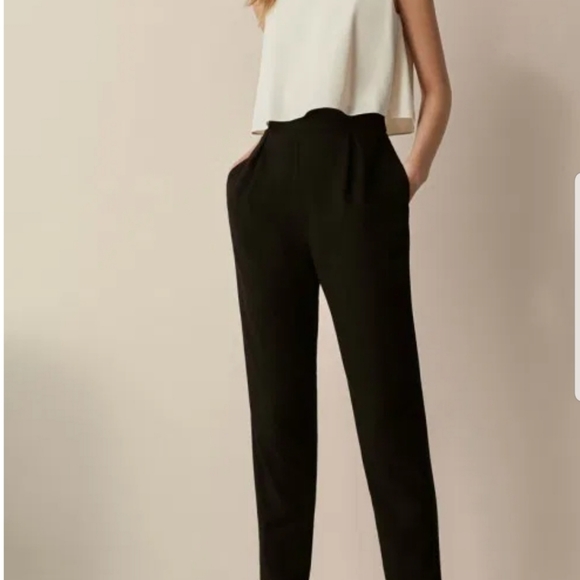 White & Black two-tone jumpsuit Size 6 (G) - Picture 3 of 12